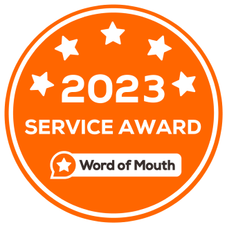 Word of Mouth Customer Service Award 2023 2Brownies