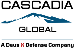 A blue mountain with snow on it on a white background.