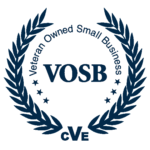 The logo for the u.s. small business administration is veteran owned certified.