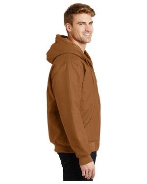 Duck Cloth Hooded Work Jacket