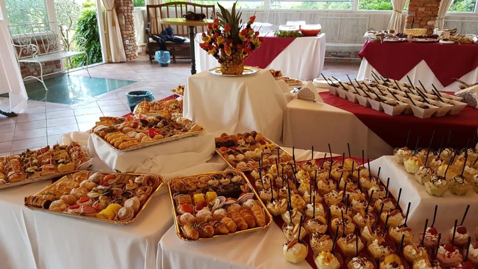 rinfresco aziendale con buffet