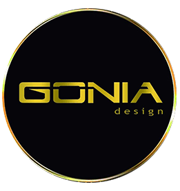 Logotipo de GONIA DESIGN