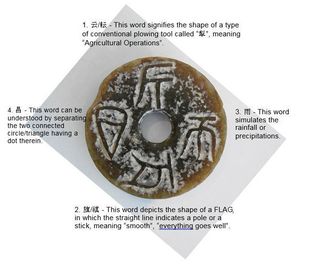 Jade disc artifact