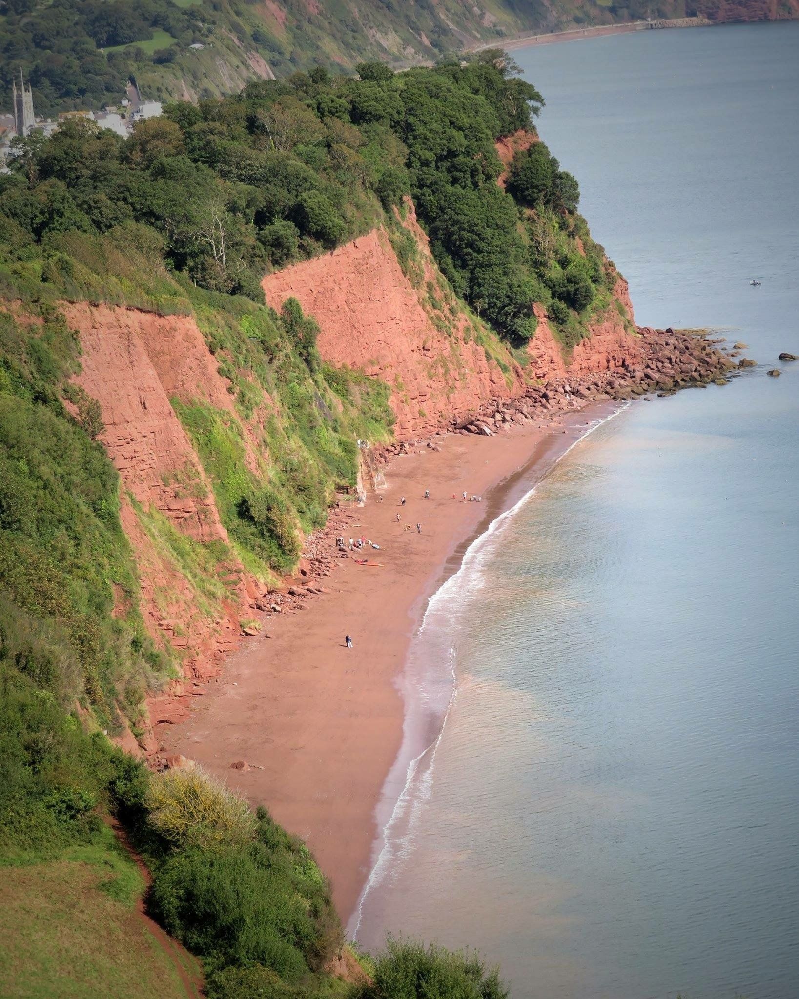 Red Sand Beach near Torquay