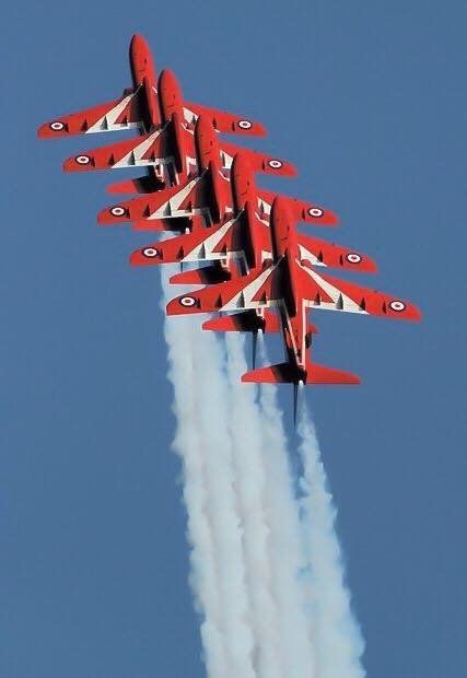 airplane  demontration ion Torquay