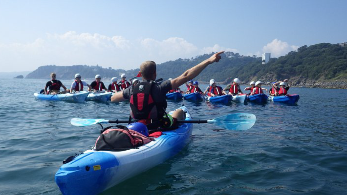 canoe sport in Devon
