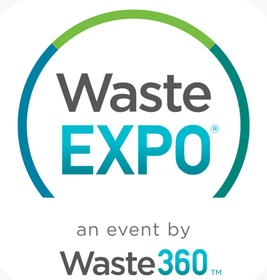 The waste expo logo is an event by waste 360.