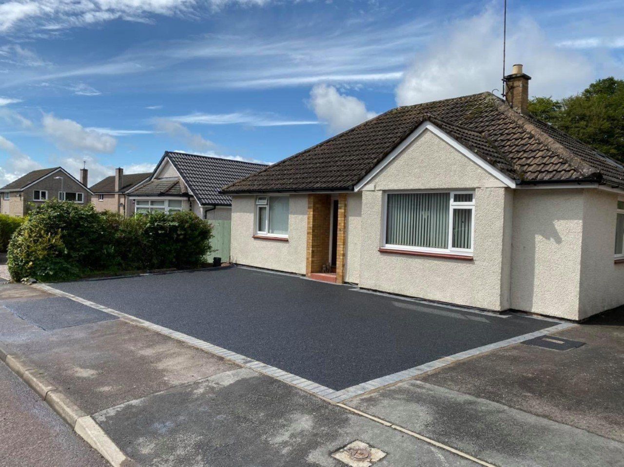 New tarmac driveway  Dumfries by 4 Seasons Driveways