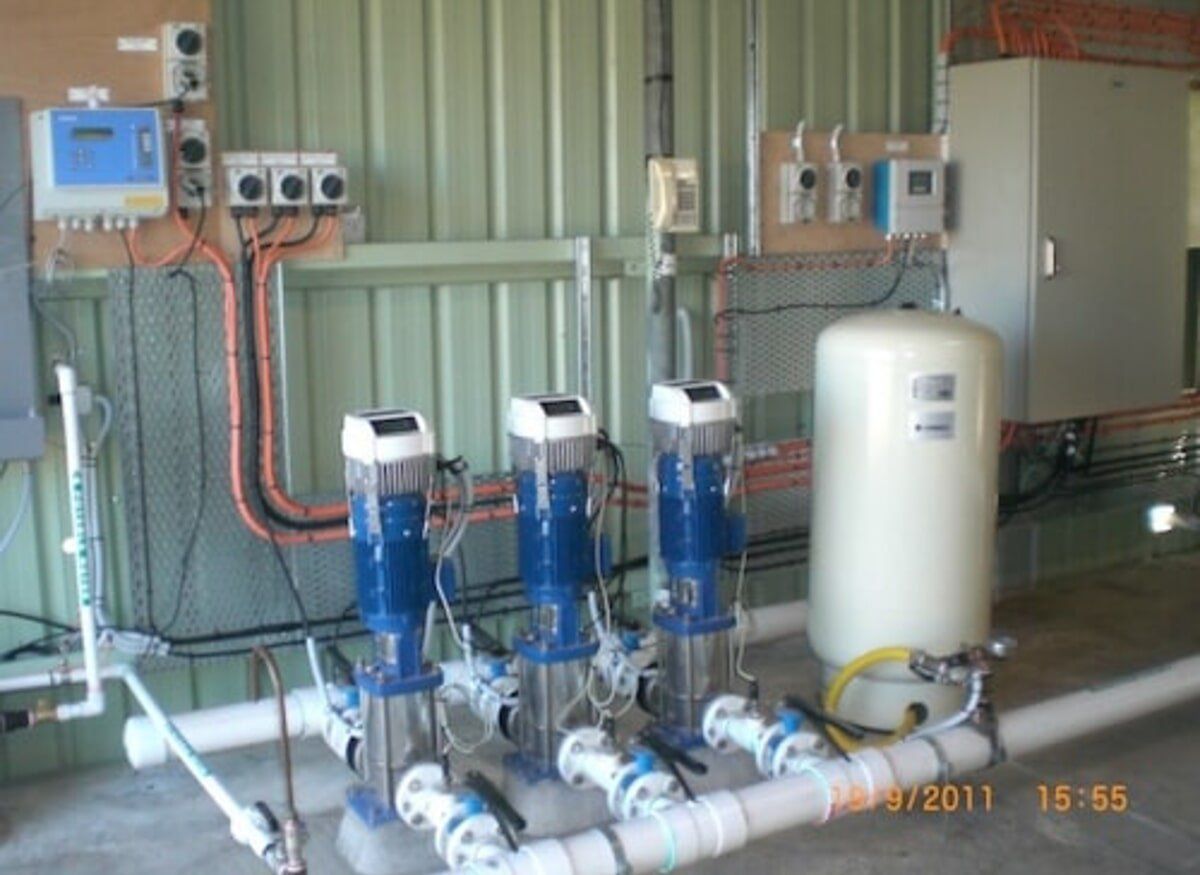 Water Filtration System - Water Pump Station in Bundaberg, QLD