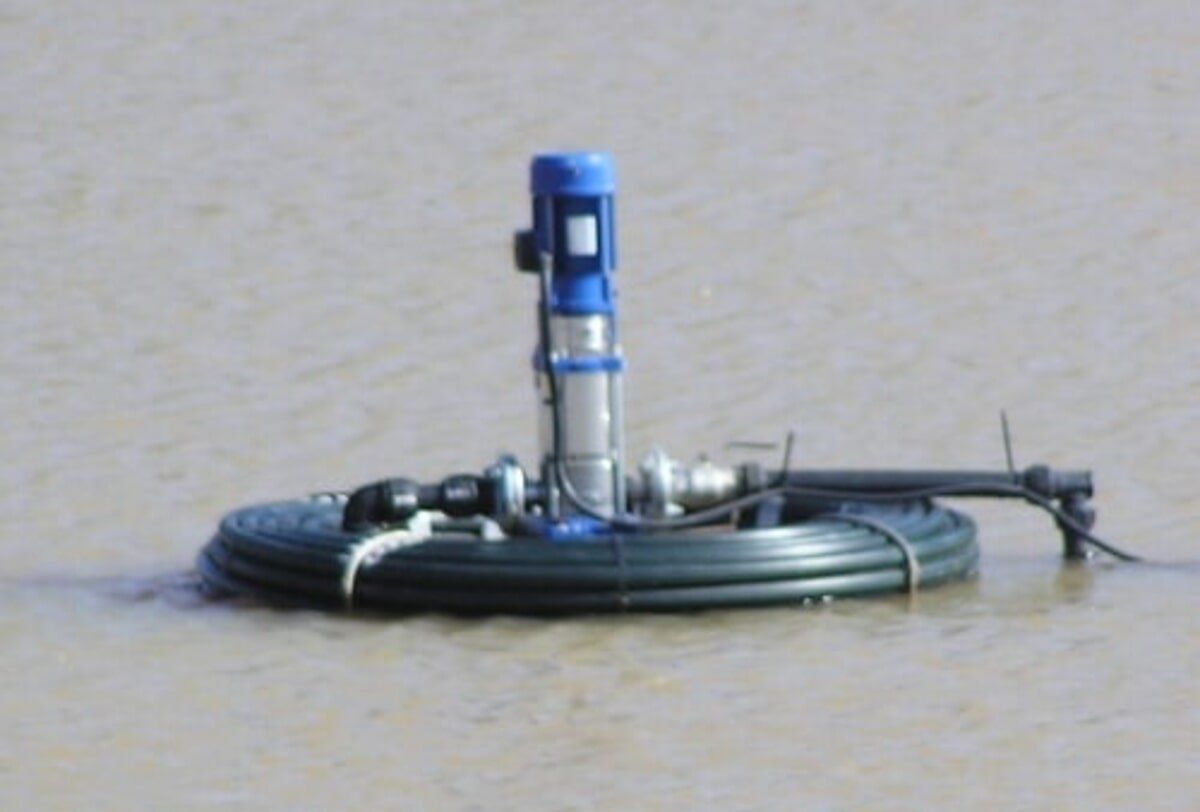 Filtration System Set Up In Water - Water Pump Station in Bundaberg, QLD