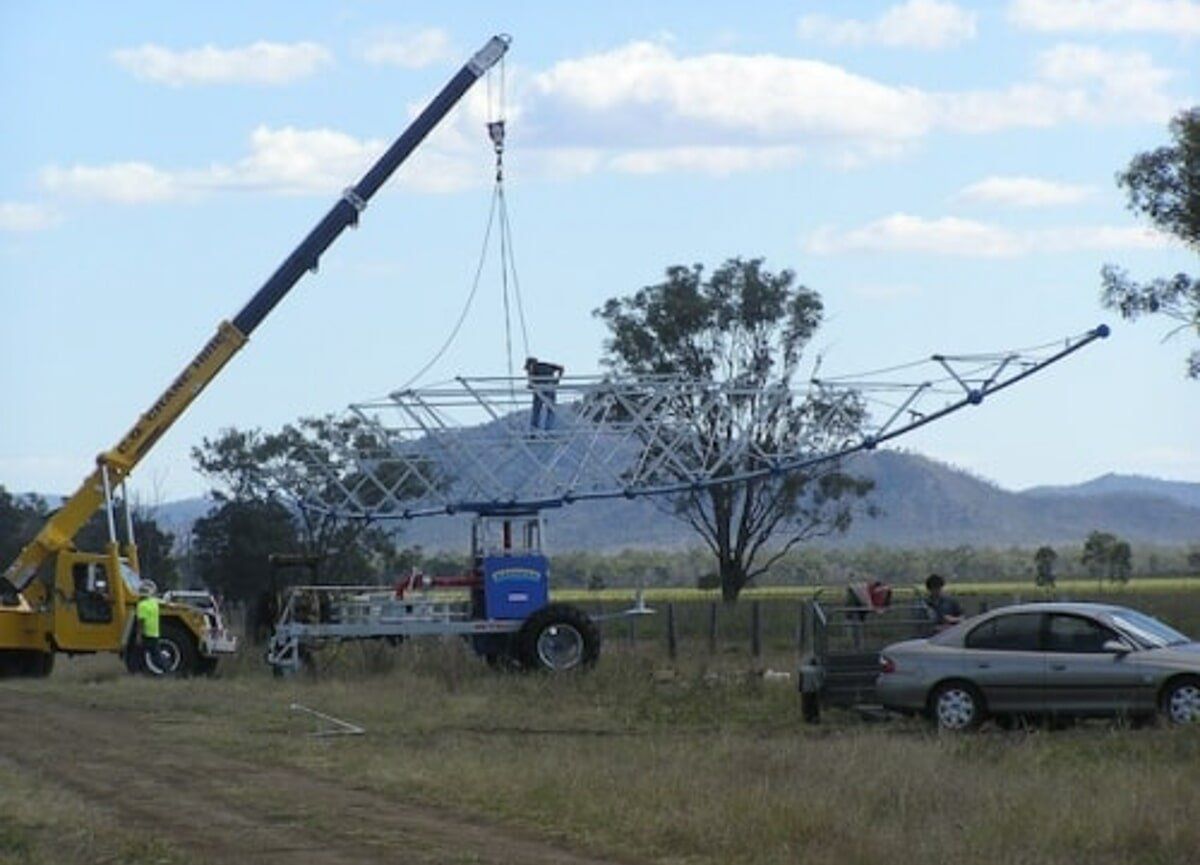 Crane Lowering Wire System - Water Pump Station in Bundaberg, QLD