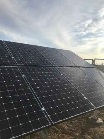 Solar Panels — Pumping Station in Bundaberg, ALD
