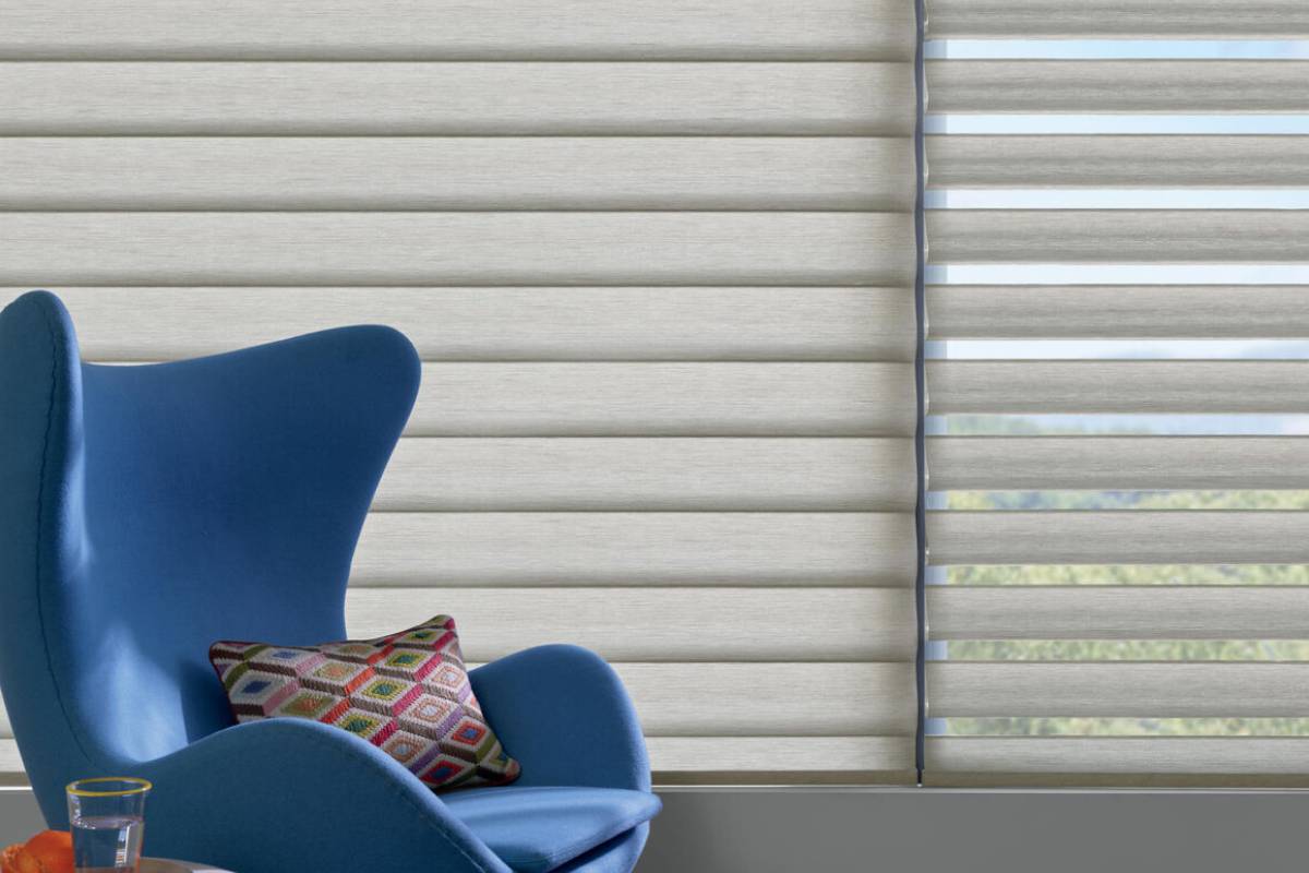 Pirouette® Window Shadings, Sheer Curtains, and Sheer Shades at the Blind Butler near Vacaville, California (CA)