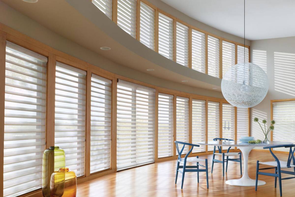 Silhouette® Window Shadings, Sheer Curtains, and Sheer Shades at the Blind Butler near Vacaville, California (CA)