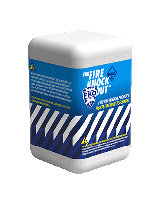Fire Knock Out footer