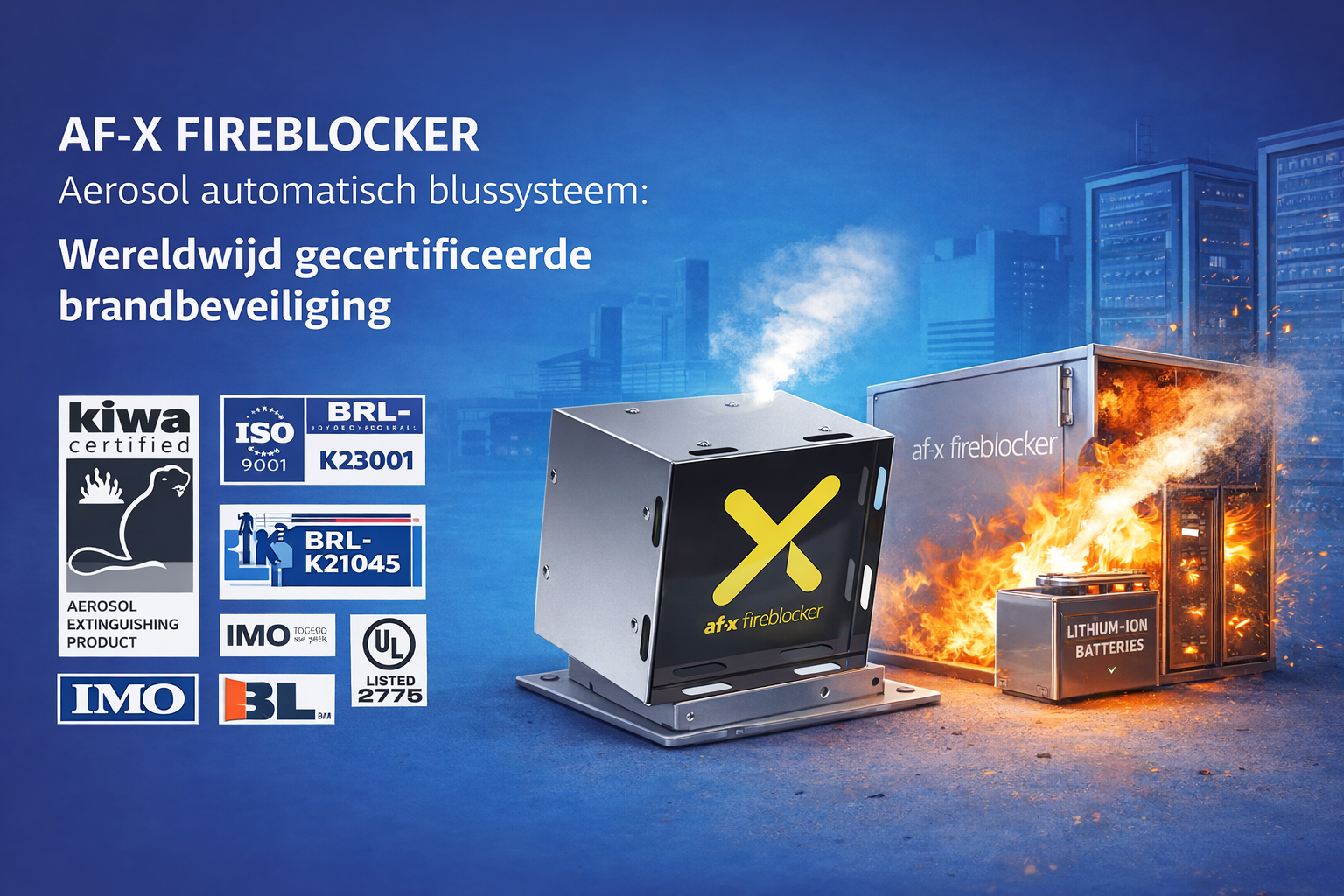 Innovatieve brandbeveiliging met internationale certificering
