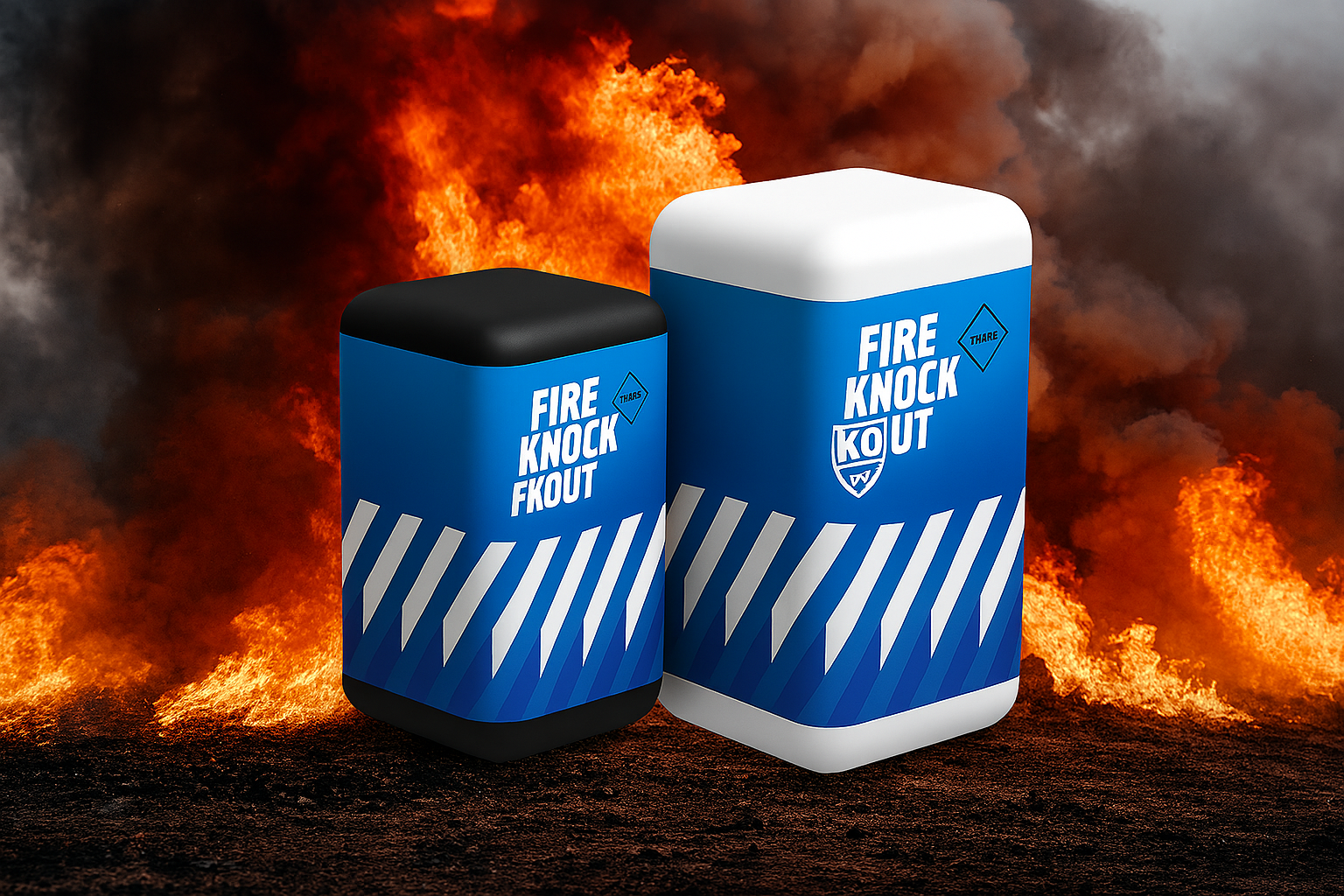 Ontdek de kracht van de nieuwe 1 en 2 liter Fire Knock Out