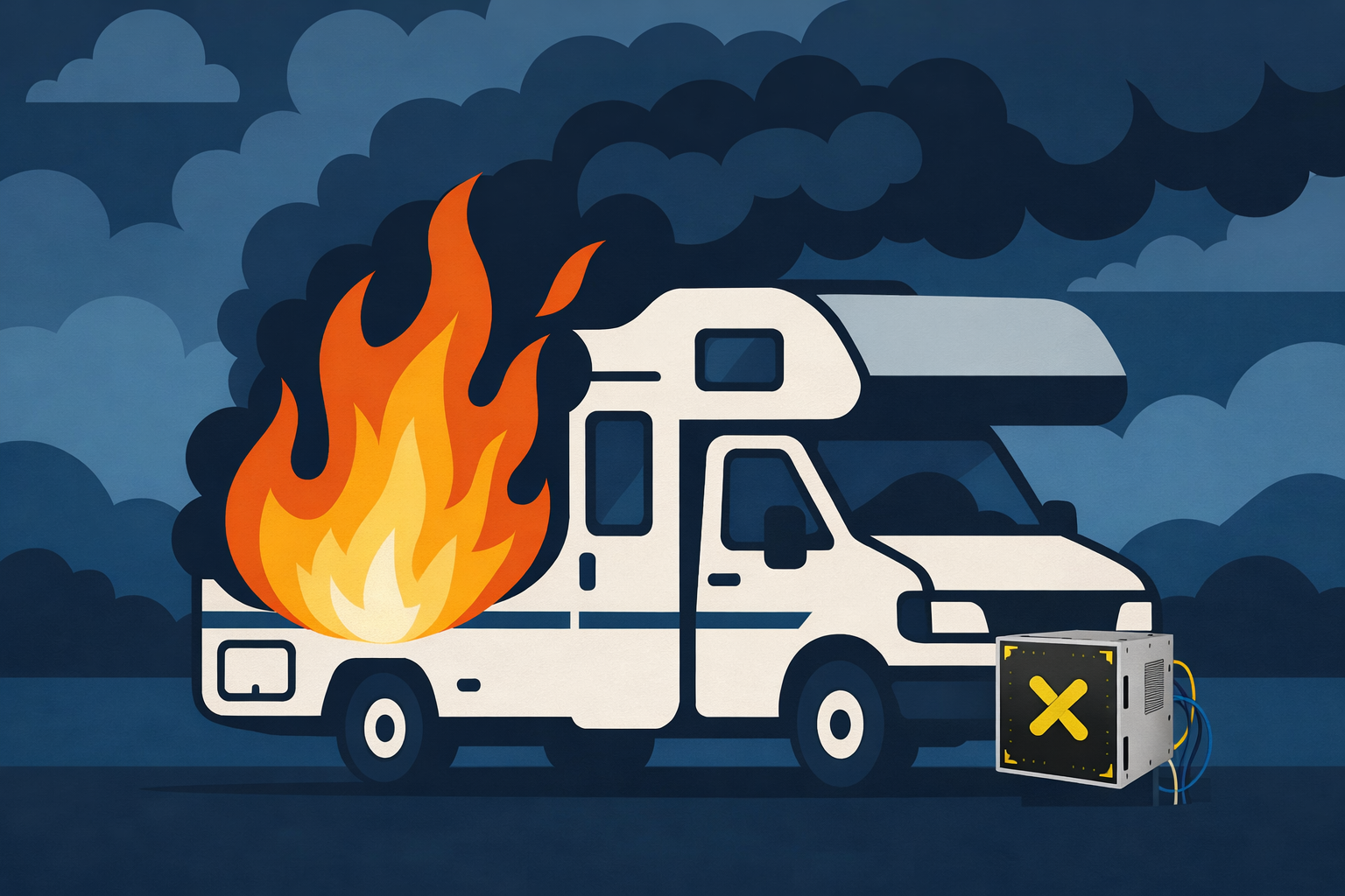 Fire Knock Out in een machinekamer Toepassing nieuwe fire Knock Out machinekamer boot