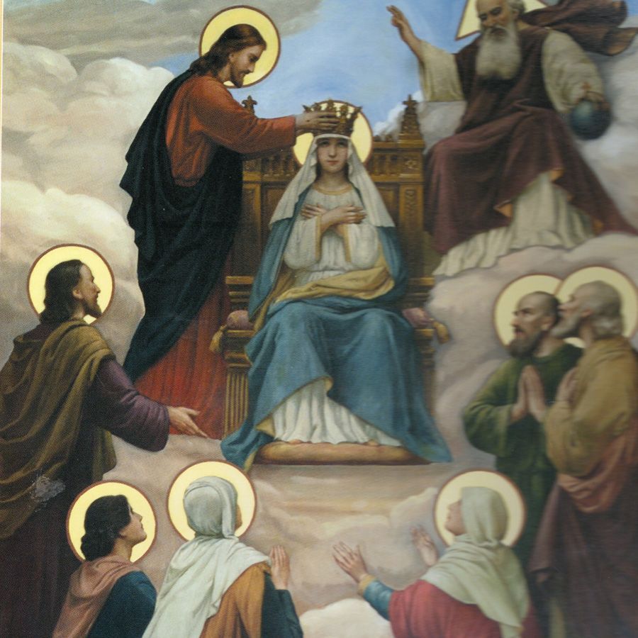 Person praying with rosary