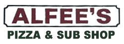Alfee's Pizza & Sub Shop logo