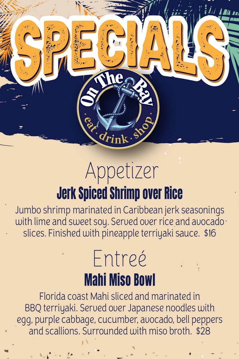 Menu board for 