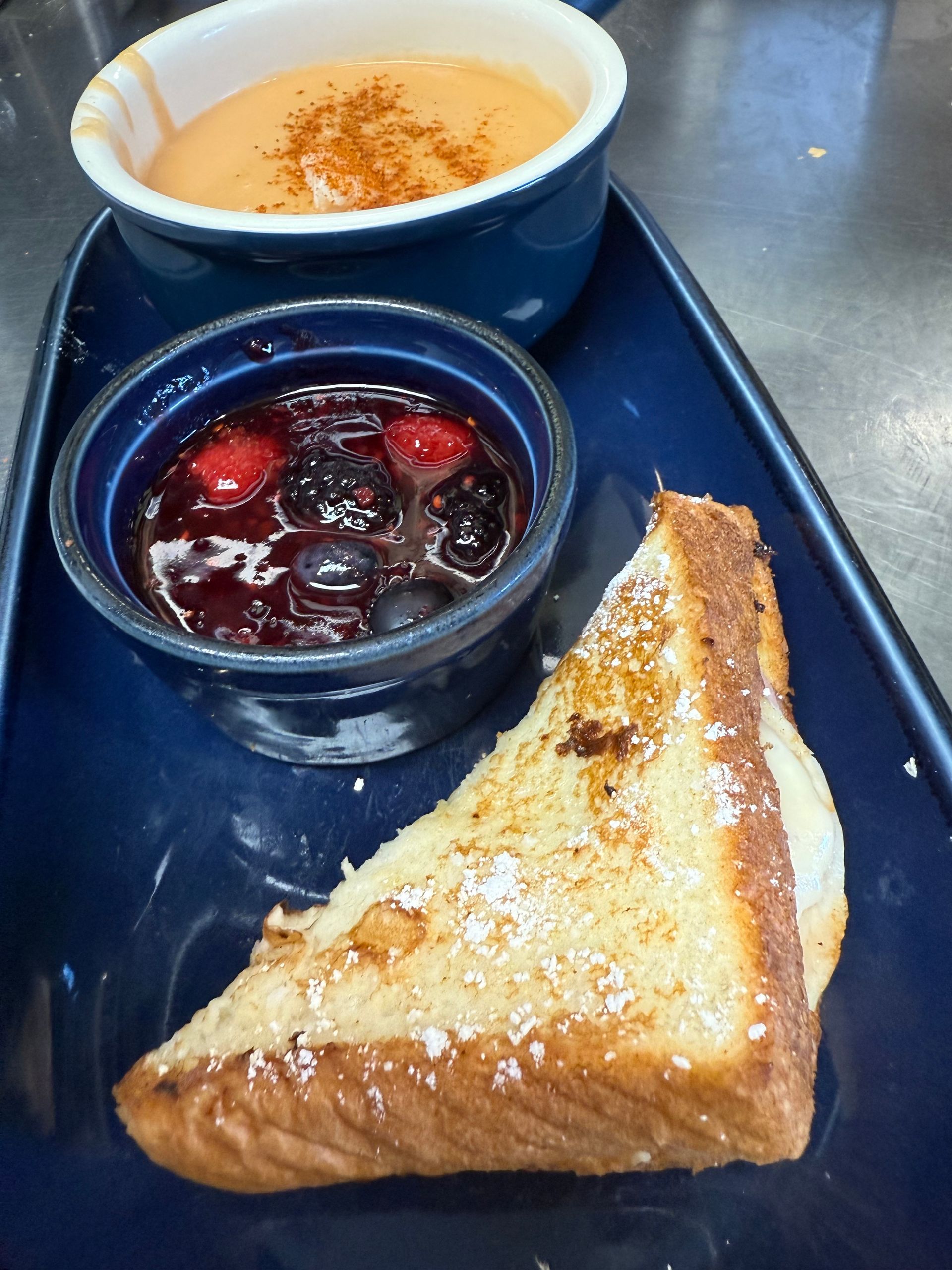 Soup and half Sandwich Lunch Special at On The Bay Restraunt in New Baltimore, Mi
