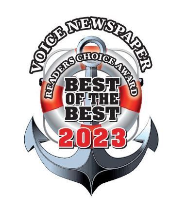 The Voice newspaper Readers Choice Award. Best of the Best 2023.
