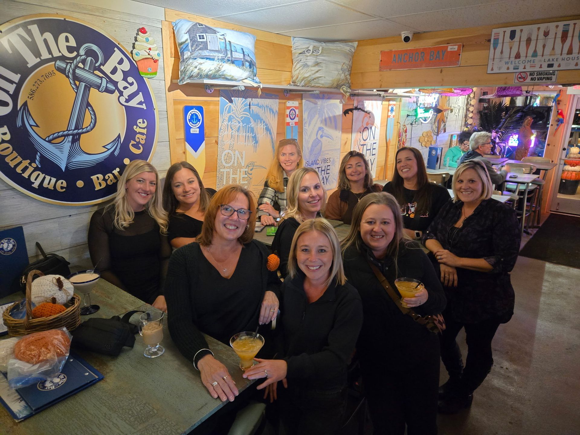 Book your next holiday party with On The Bay restaurant