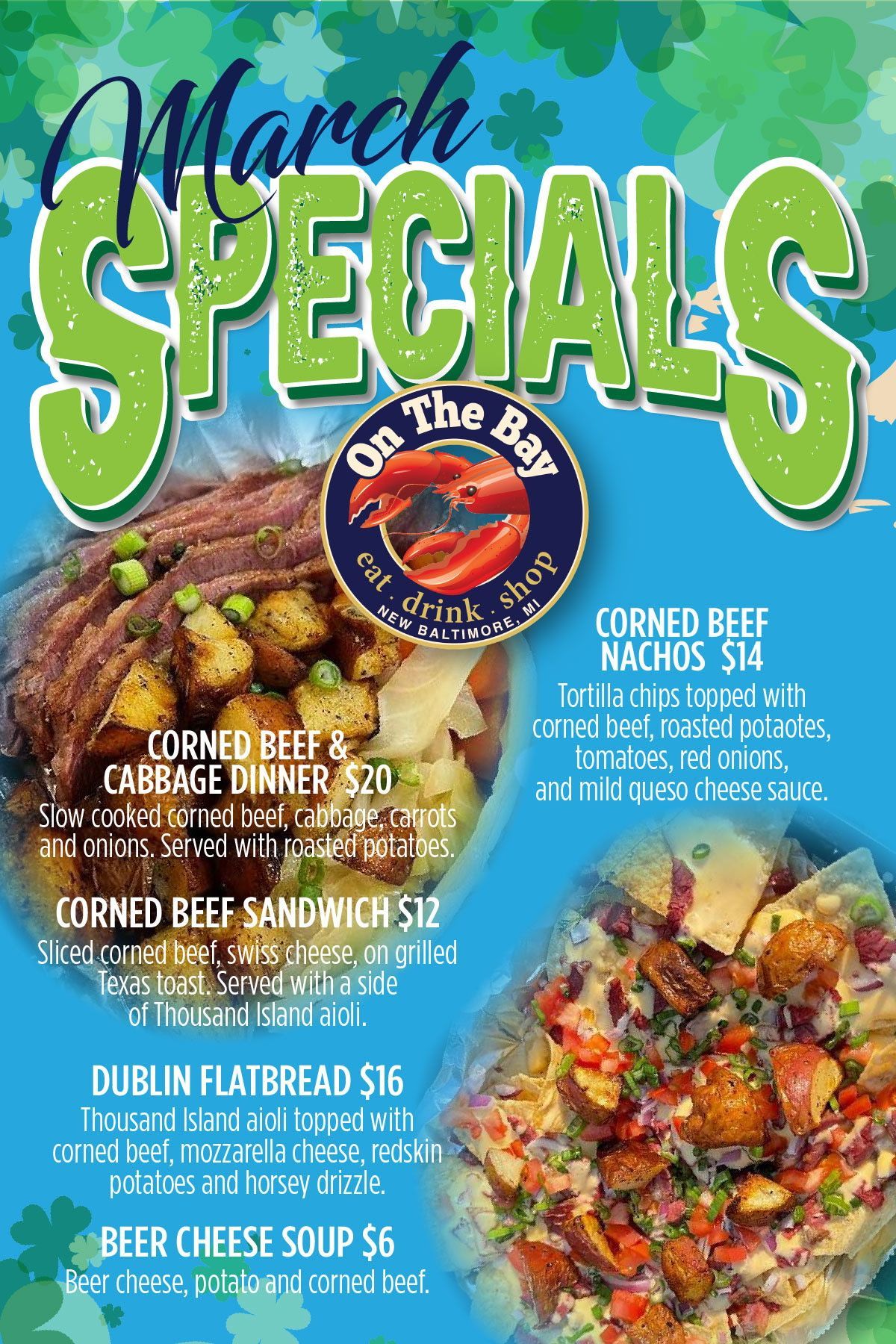 Breakfast Waffle Bar at On The Bay Restaurant