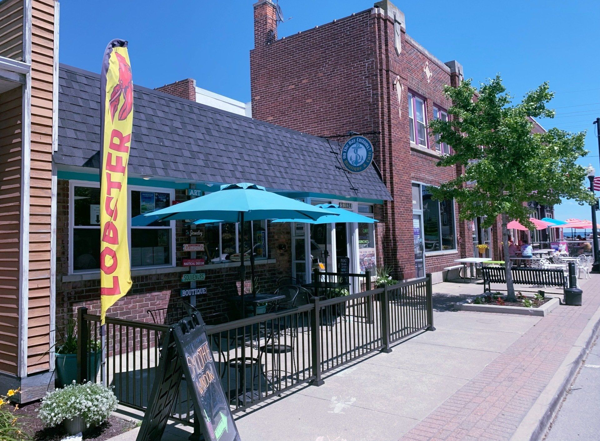 Restaurant and Tiki Bar On The Bay Cafe in New Baltimore, MI
