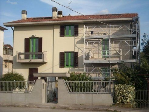 intervento di tinteggiatura esterna