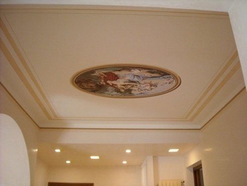 soffitto con affresco