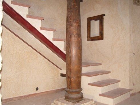 pareti interne imbiancate