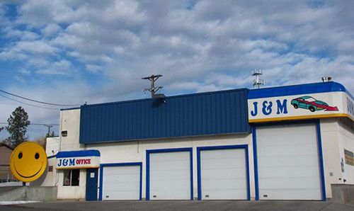 J & M Collision auto body repair in Cheney, WA