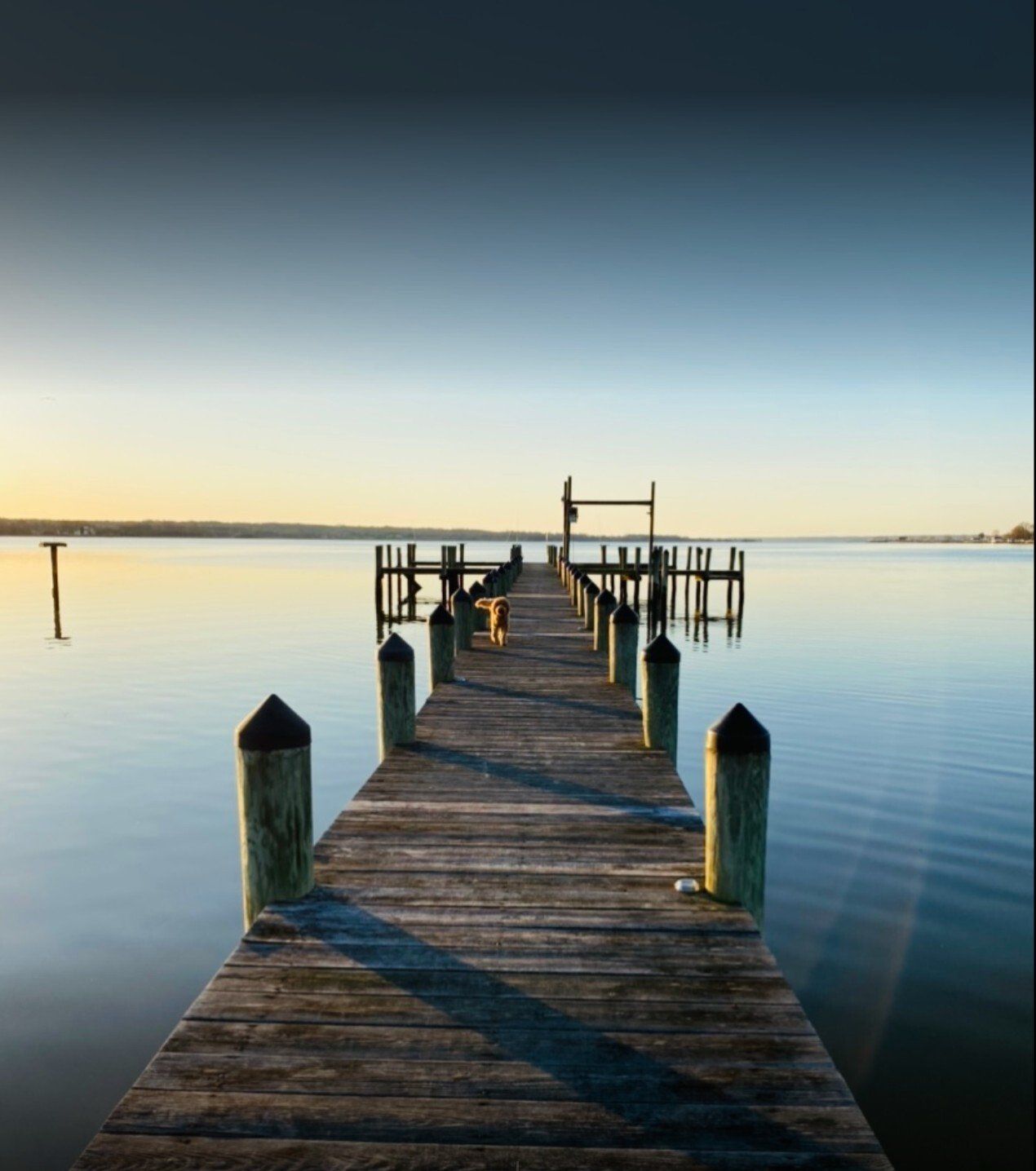 Amazing 400-foot long pier