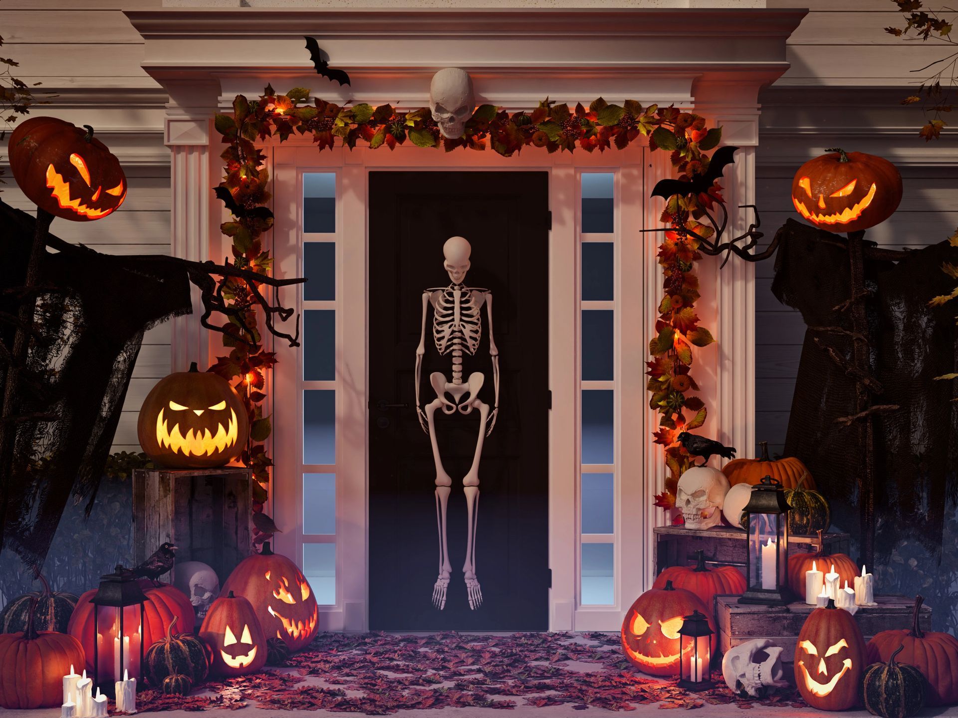 trick-or-treating  decorating tips