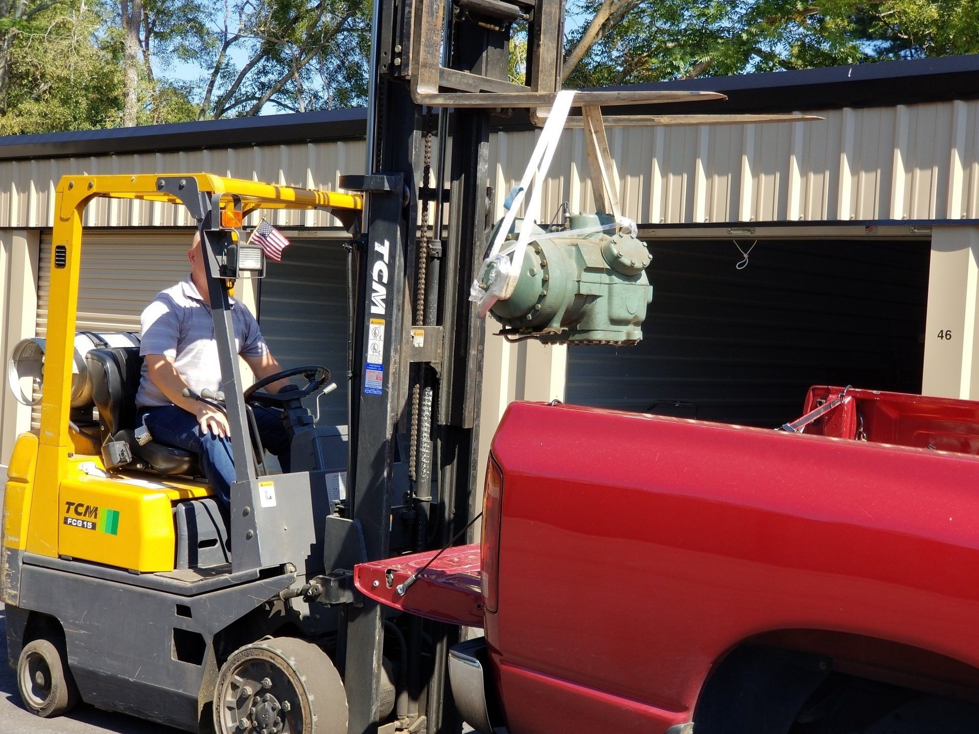 Forklift Services - 316 Self Storage Winder