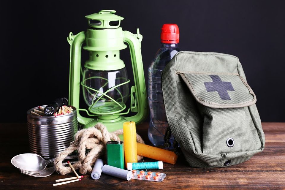storing emergency supplies