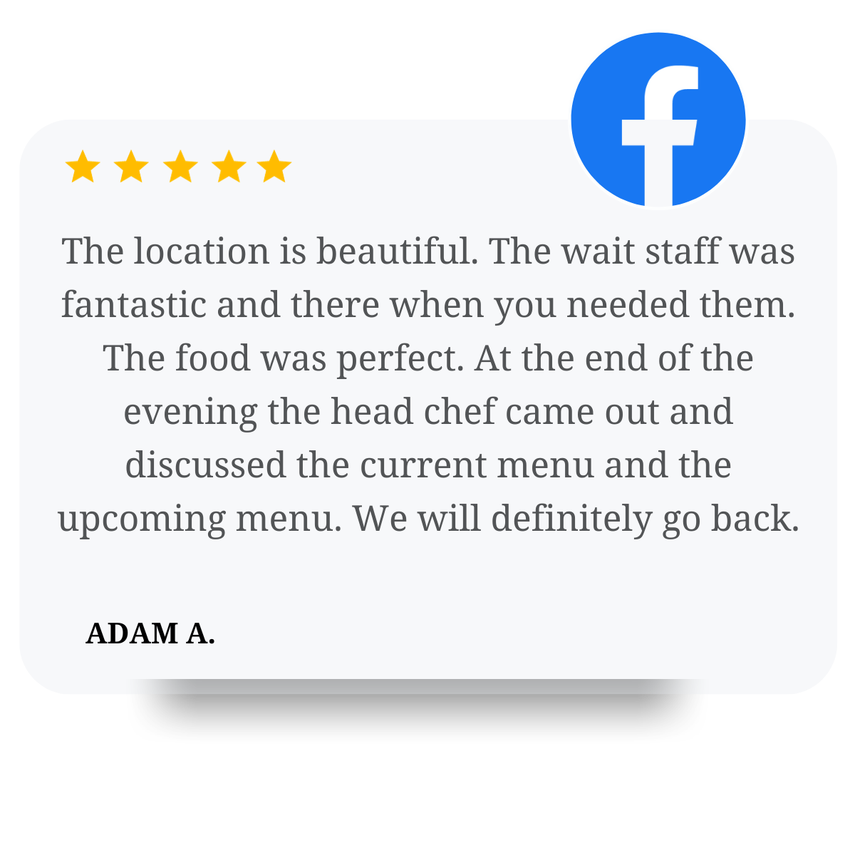 Broken Oar Bar and Grill Facebook Review