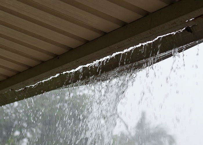Damaged Gutter — Grovetown, GA — Gutters and More