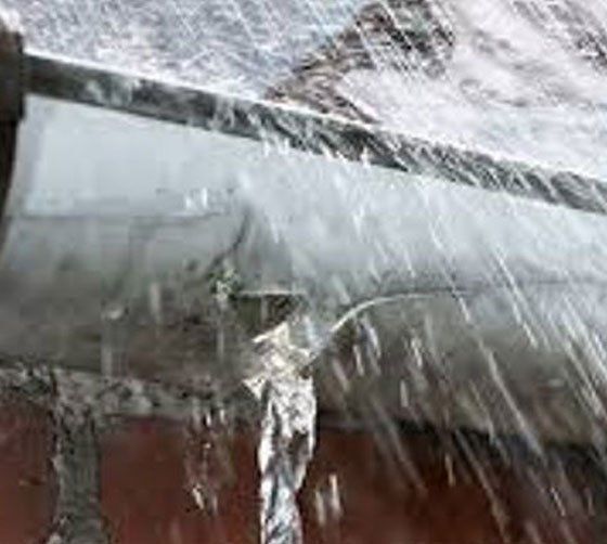 Broken Rain Gutter — Grovetown, GA — Gutters and More
