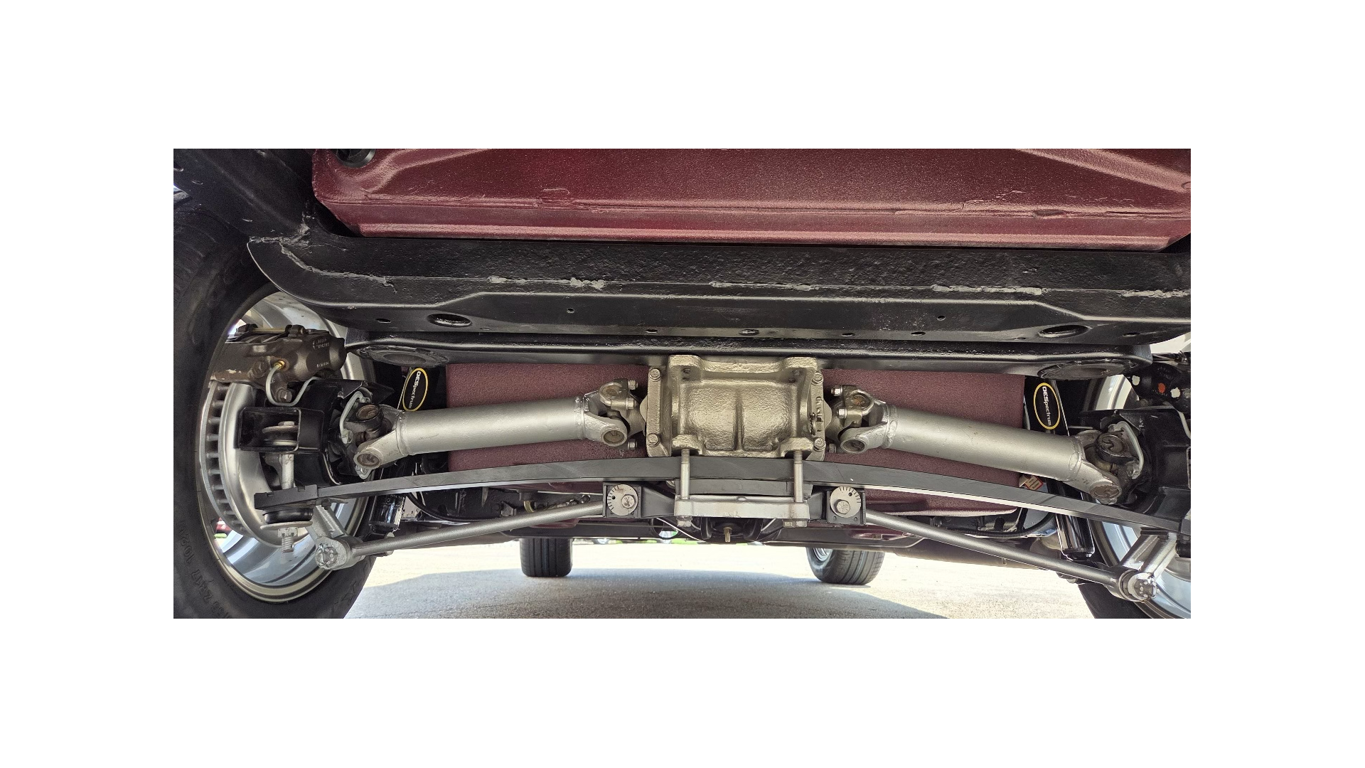 1972 Maroon Corvette