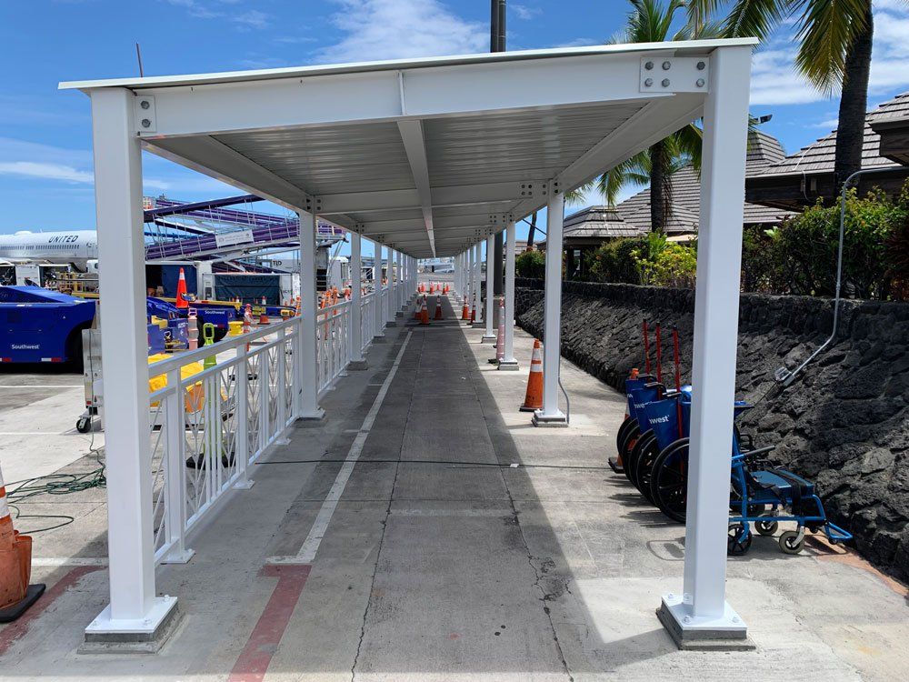 Canopy Railing — Puunene, HI — Ziggurat Design & Management, LLC