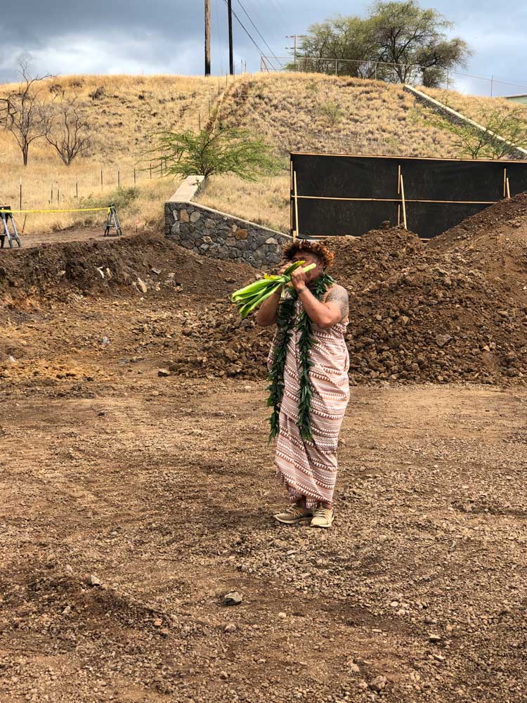 Blessing of Bennett Residence — Puunene, HI — Ziggurat Design & Management, LLC