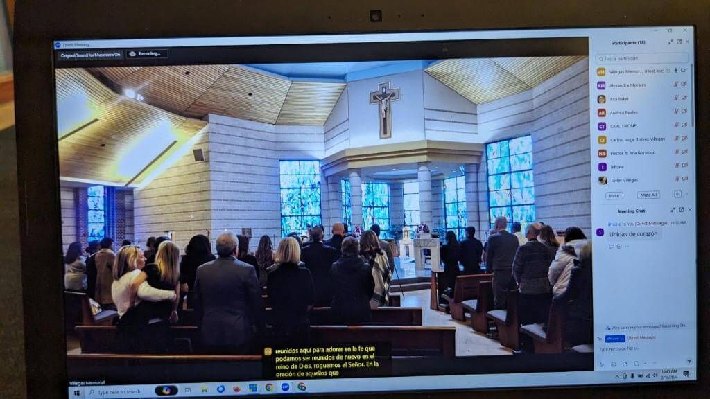 funeral live streaming, streaming funerals on zoom, memorial service live streaming service