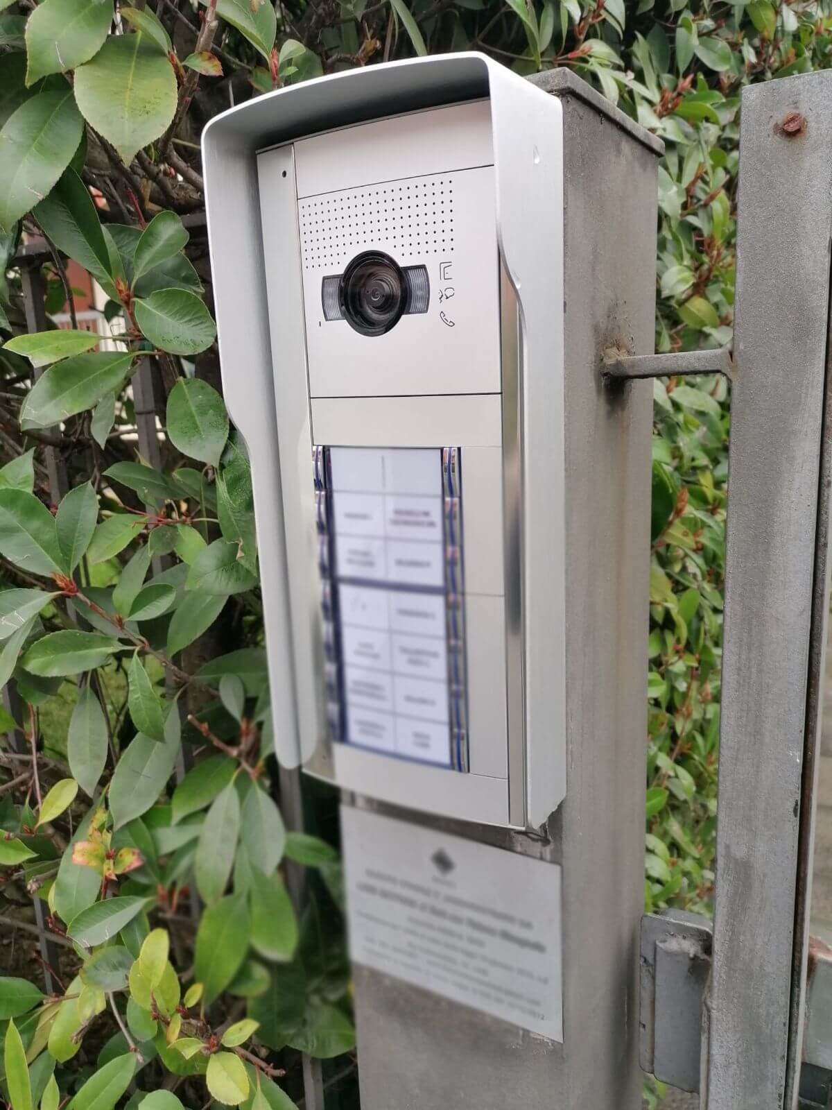 istallazione videocitofono