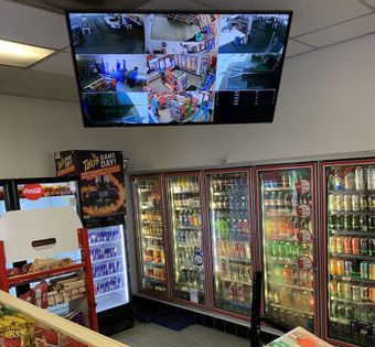 Convenience store CCTV system installation in Stockton CA