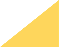 Yellow triangular shape on a white background, filling the lower right corner