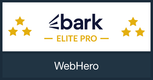 A logo for a company called bark elite pro