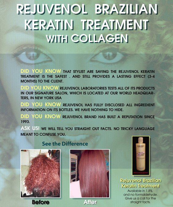 Keratin Treatment Flyer